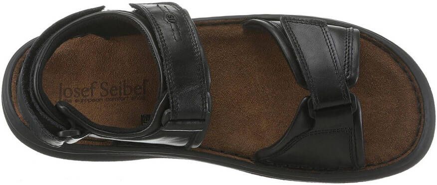 Josef Seibel Sandalen Rafe zomerschoen klittenbandschoen sandaal met driedubbele klittenbandsluiting