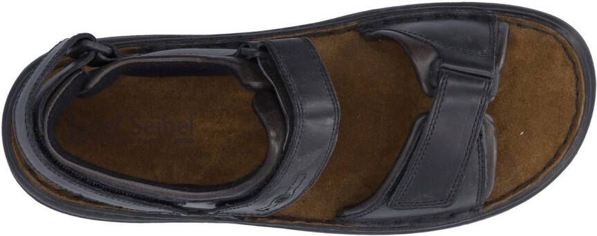 Josef Seibel Sandalen Rafe zomerschoen klittenbandschoen sandaal met driedubbele klittenbandsluiting