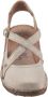 Josef Seibel ROSALIE 13 Volwassenen Platte sandalenDames Sandalen Wit beige - Thumbnail 4