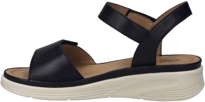 Josef Seibel Sandalen Sevran 01 vrijetijdsschoen sleehak sandaal met klittenbandsluiting