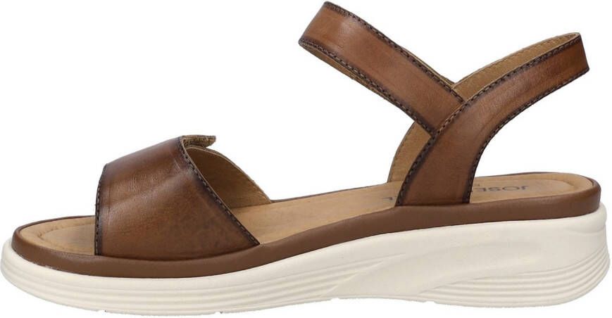 Josef Seibel Sandalen Sevran 01 vrijetijdsschoen sleehak sandaal met klittenbandsluiting