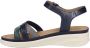 Josef Seibel Sandalen Sevran 02 plateausandaal wedgesandaal met modieuze kruisbandage - Thumbnail 8