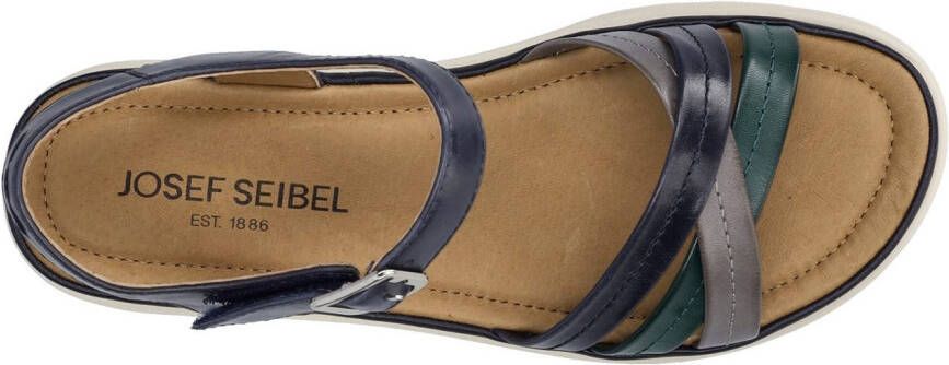 Josef Seibel Sandalen Sevran 02 plateausandaal wedgesandaal met modieuze kruisbandage