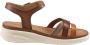Josef Seibel Sandalen Sevran 02 plateausandaal wedgesandaal met modieuze kruisbandage - Thumbnail 7