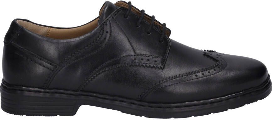 Josef Seibel Schoenen met perforatie Alastair 14 in extra brede vorm lage schoen veterschoen