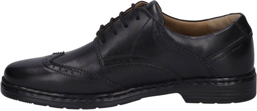Josef Seibel Schoenen met perforatie Alastair 14 in extra brede vorm lage schoen veterschoen