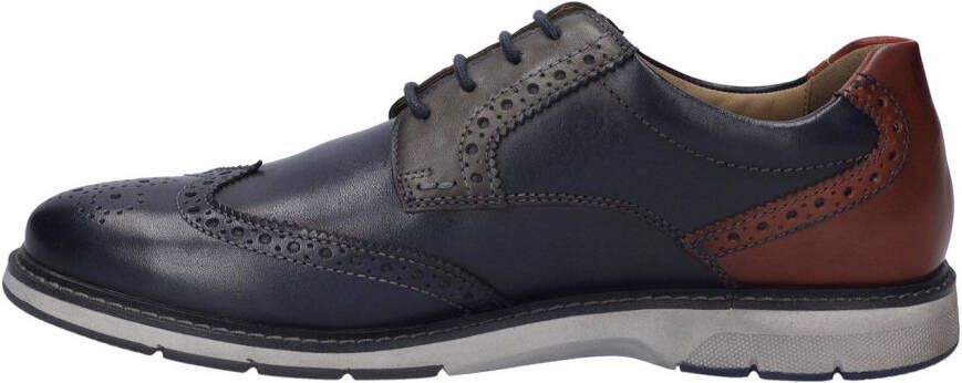 Josef Seibel Schoenen met perforatie Stuart 07 brogue businessschoen anzugschuh met vleugelkappen