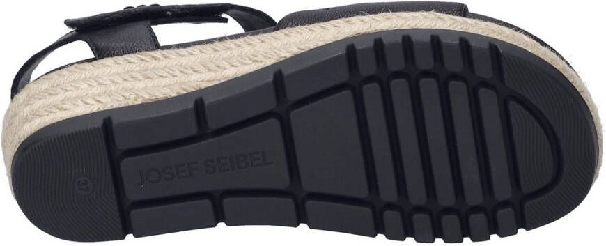 Josef Seibel Sleehaksandaaltjes Miranda 02 sleehaksandaal zomerschoen klittenbandschoen met sleehak
