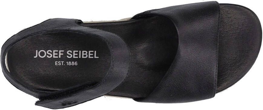 Josef Seibel Sleehaksandaaltjes Miranda 02 sleehaksandaal zomerschoen klittenbandschoen met sleehak