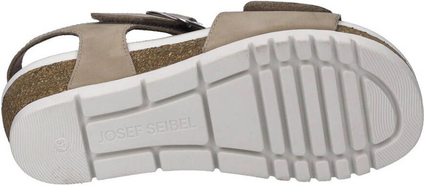 Josef Seibel Sleehaksandaaltjes Quinn 16 plateausandaal wedgesandaal met klittenbandsluiting