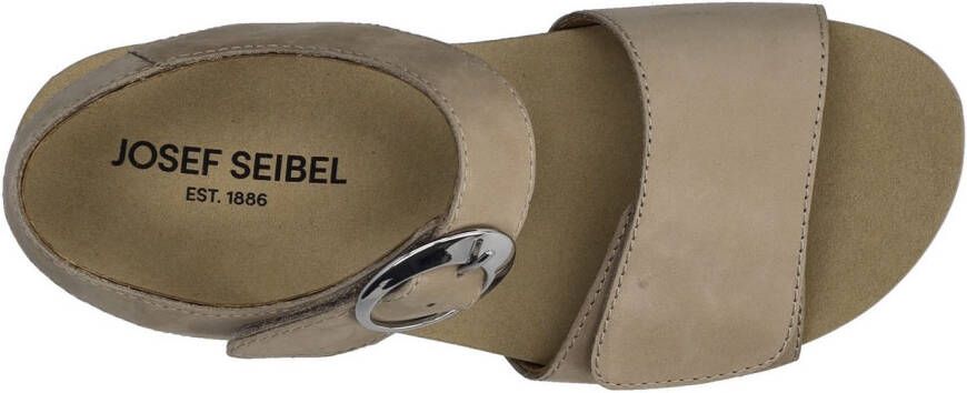 Josef Seibel Sleehaksandaaltjes Quinn 16 plateausandaal wedgesandaal met klittenbandsluiting
