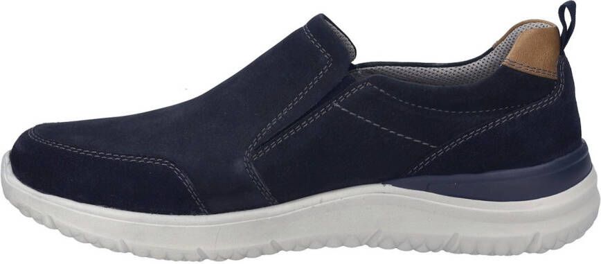 Josef Seibel Slip-on sneakers Wales 04 slippers comfortabele schoen instapschoen met elastische gummizone