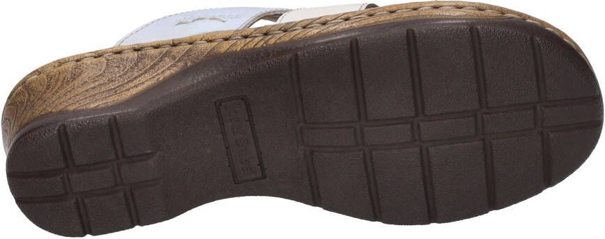 Josef Seibel Slippers Catalonia 86 blokhak zomerschoen slippers met 4 5 cm hak