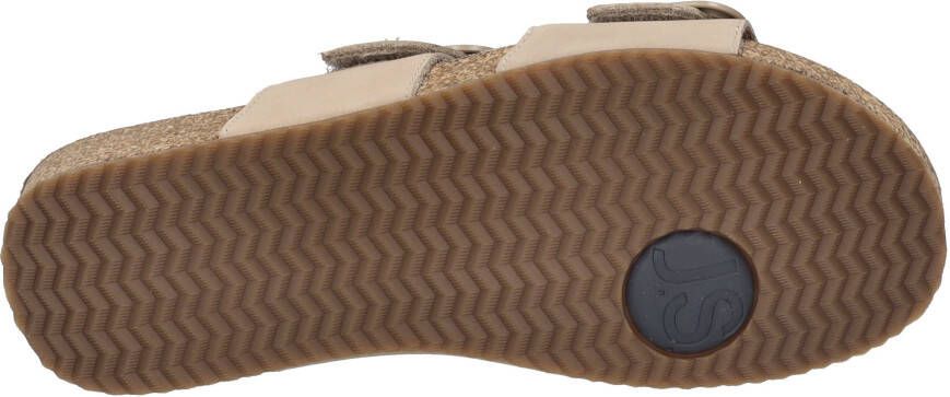 Josef Seibel Slippers TONGA 64 plateau zomerschoen pantoffels met gespsluiting