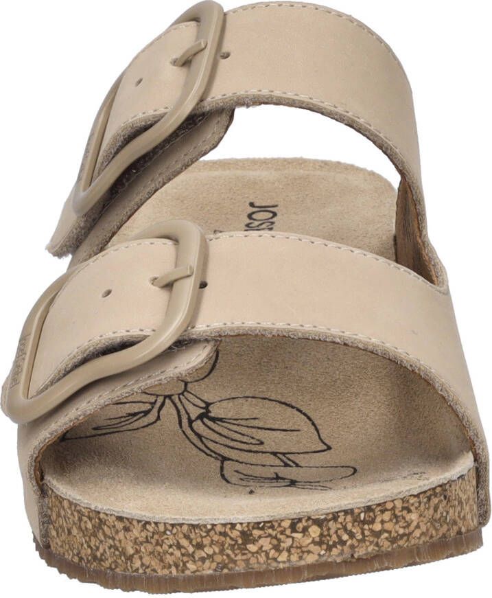 Josef Seibel Slippers TONGA 64 plateau zomerschoen pantoffels met gespsluiting