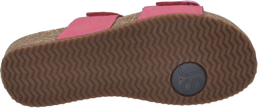 Josef Seibel Slippers TONGA 64 plateau zomerschoen pantoffels met gespsluiting