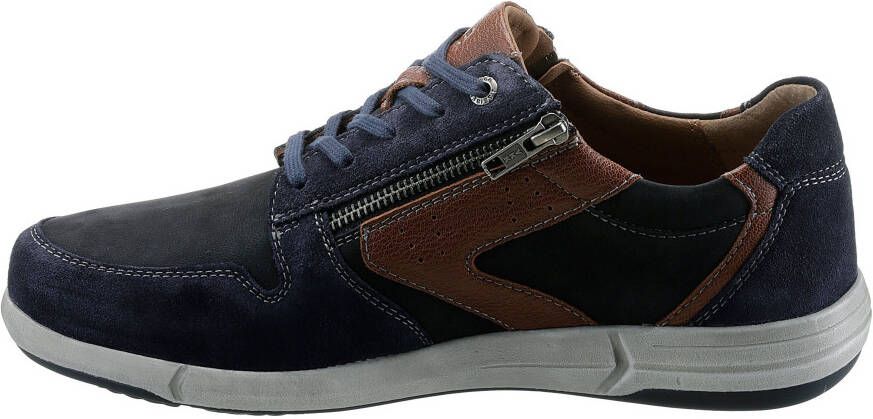 Josef Seibel Sneakers ENRICO 20 met wijde pasvorm vrijetijdsschoen halfhoge schoen veterschoen
