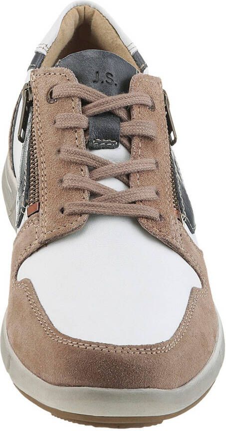 Josef Seibel Sneakers ENRICO 20 vrijetijdsschoen comfort schoen veterschoen in breedte g (breed)