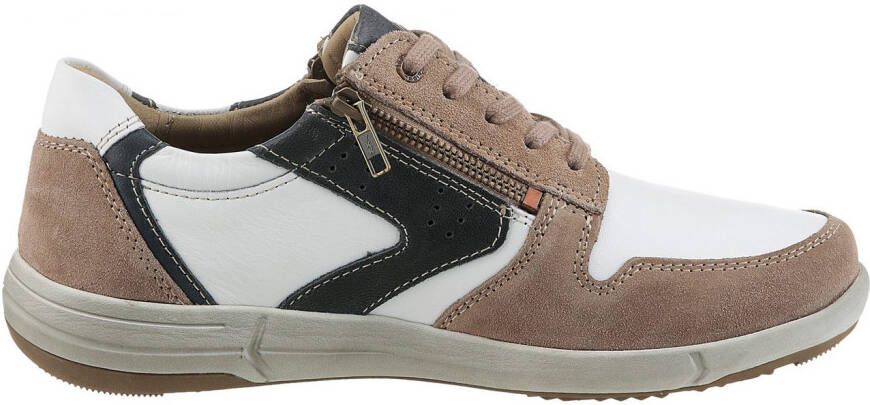 Josef Seibel Sneakers ENRICO 20 vrijetijdsschoen comfort schoen veterschoen in breedte g (breed)