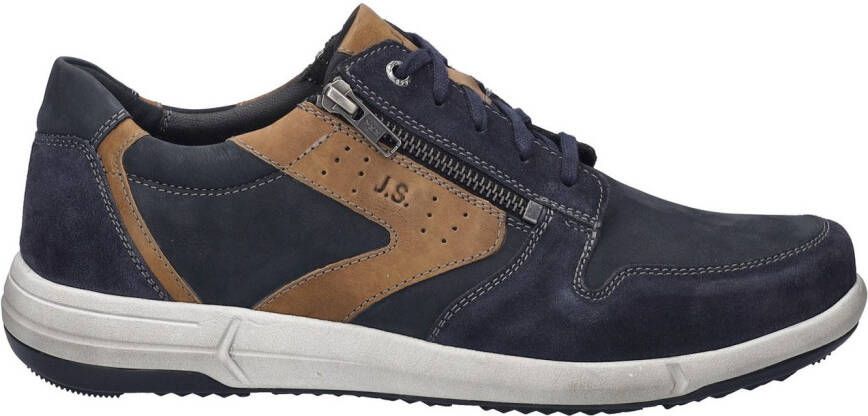 Josef Seibel Sneakers ENRICO 20 vrijetijdsschoen comfort schoen veterschoen in breedte g (breed)