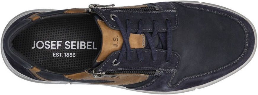 Josef Seibel Sneakers ENRICO 20 vrijetijdsschoen comfort schoen veterschoen in breedte g (breed)
