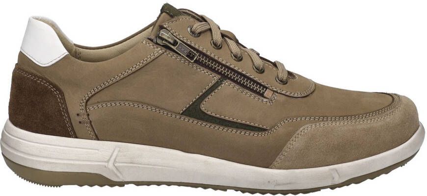Josef Seibel Sneakers Enrico 33 veterschoen comfort-schoen vrijetijdsschoen met rits