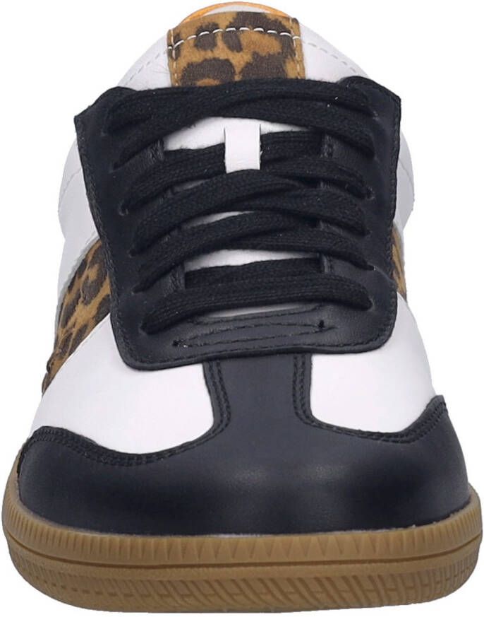Josef Seibel Sneakers Joleen 03 retro sneaker veterschoen comfort-schoen met leeuw-patroon