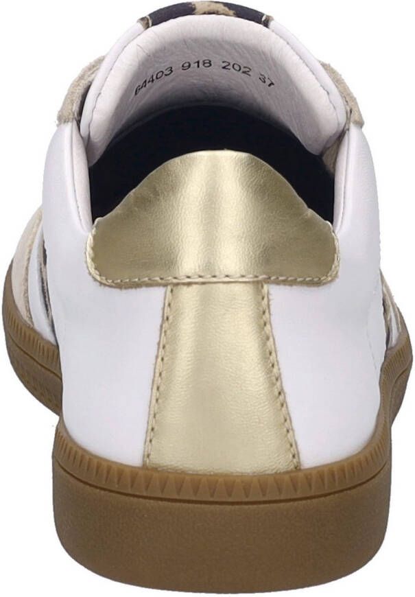 Josef Seibel Sneakers Joleen 03 retro sneaker veterschoen comfort-schoen met leeuw-patroon