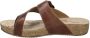 Josef Seibel Tonga 77 Zehentrenner für Damen Beige - Thumbnail 8