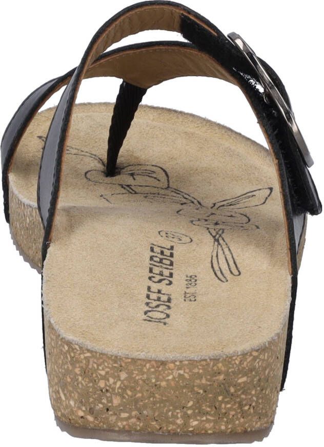Josef Seibel Teenslippers Tonga 77 plateau zomerschoen pantoffels met gespsluiting