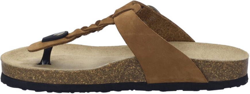Josef Seibel Teenslippers Hermine 15 plateau dianette zomerschoen met laag voetbed