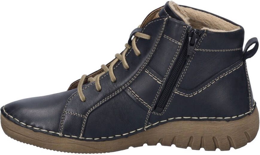 Josef Seibel Veterlaarsjes Felicia 01 Veterschoenen sneakers vrijetijdsschoen met modieuze siernaad