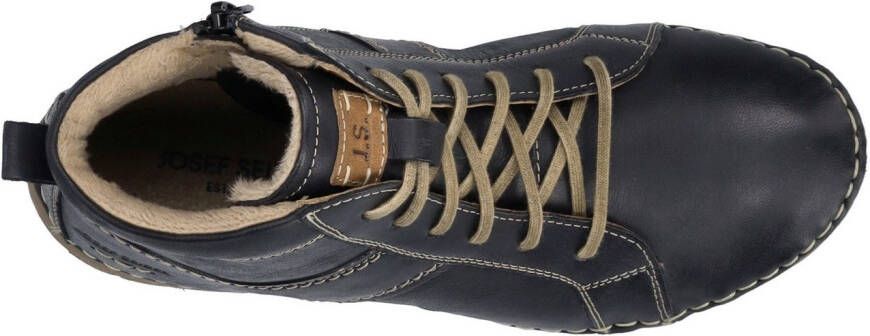 Josef Seibel Veterlaarsjes Felicia 01 Veterschoenen sneakers vrijetijdsschoen met modieuze siernaad