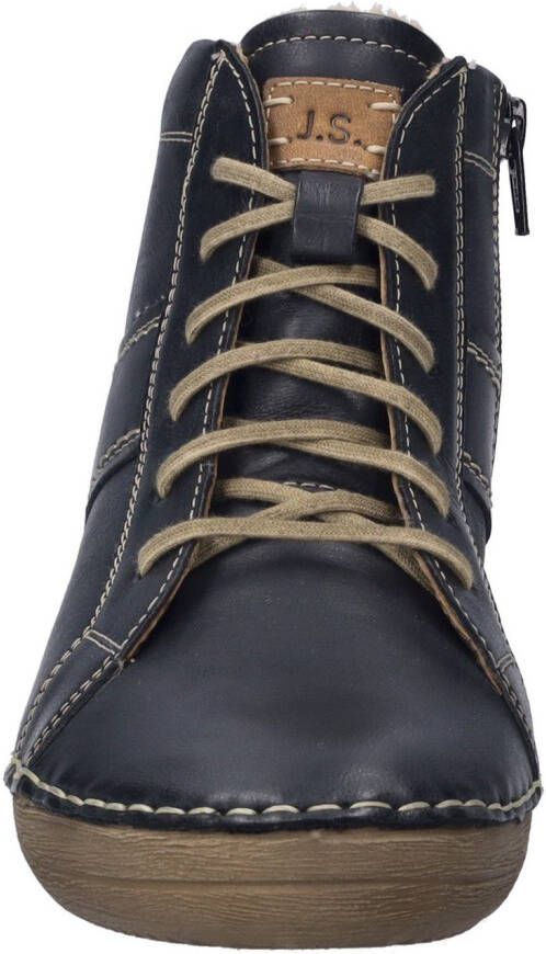 Josef Seibel Veterlaarsjes Felicia 01 Veterschoenen sneakers vrijetijdsschoen met modieuze siernaad