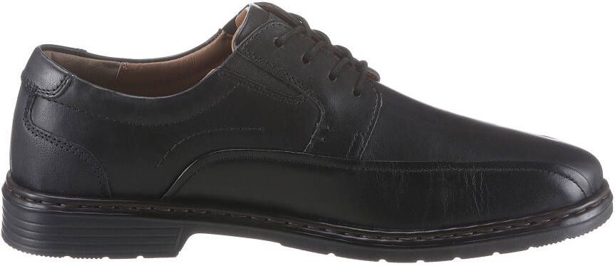 Josef Seibel Veterschoenen Alastair met fijne siersteken vrijetijdsschoen lage schoen veterschoen