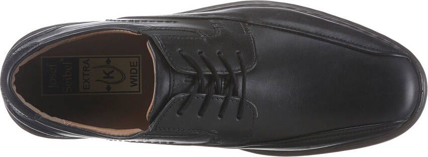 Josef Seibel Veterschoenen Alastair met fijne siersteken vrijetijdsschoen lage schoen veterschoen