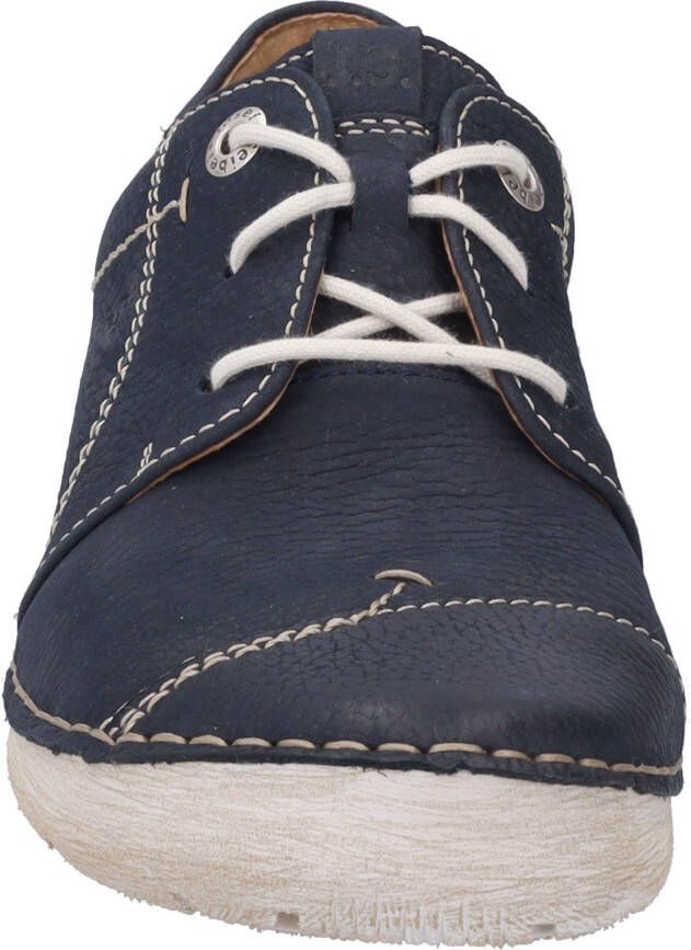 Josef Seibel Veterschoenen Fergey 20 vrijetijdsschoen lage schoen veterschoen met leren voering