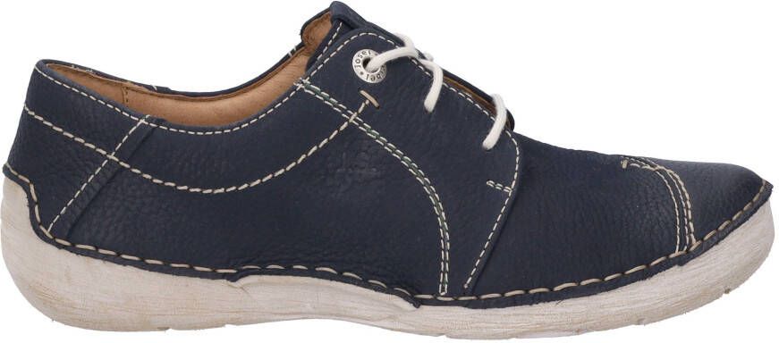 Josef Seibel Veterschoenen Fergey 20 vrijetijdsschoen lage schoen veterschoen met leren voering