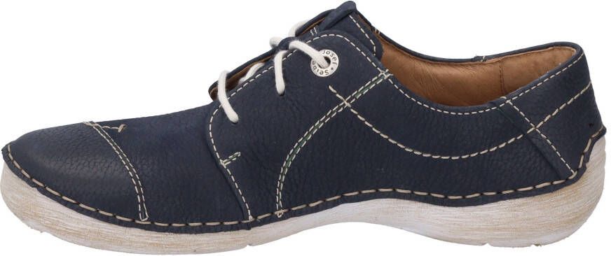 Josef Seibel Veterschoenen Fergey 20 vrijetijdsschoen lage schoen veterschoen met leren voering