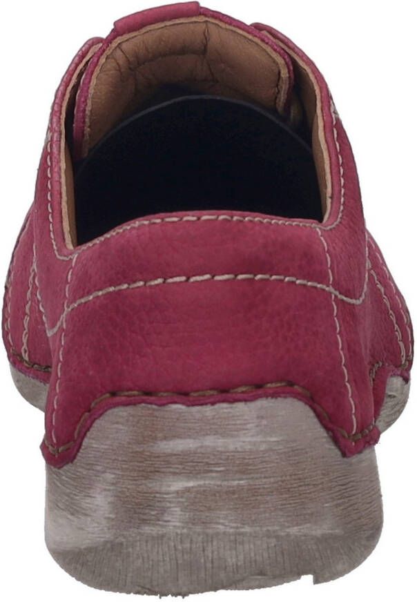 Josef Seibel Veterschoenen Fergey 20 vrijetijdsschoen lage schoen veterschoen met leren voering