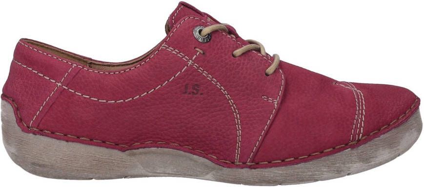 Josef Seibel Veterschoenen Fergey 20 vrijetijdsschoen lage schoen veterschoen met leren voering