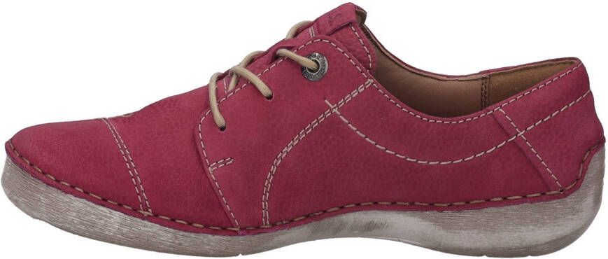 Josef Seibel Veterschoenen Fergey 20 vrijetijdsschoen lage schoen veterschoen met leren voering