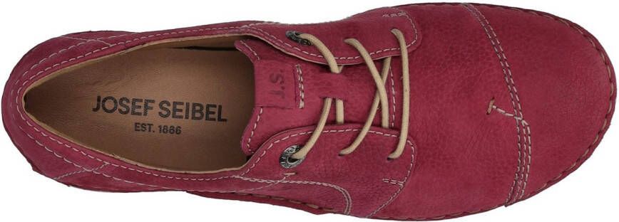 Josef Seibel Veterschoenen Fergey 20 vrijetijdsschoen lage schoen veterschoen met leren voering