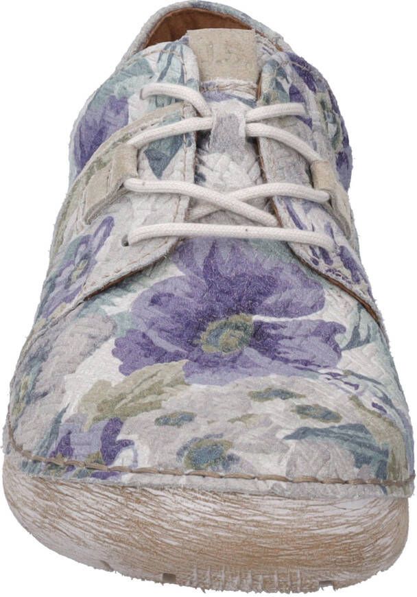 Josef Seibel Veterschoenen FERGEY 91 met kleurrijke print