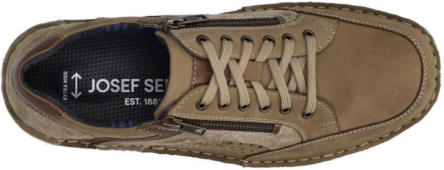 Josef Seibel Veterschoenen New Anvers 87 comfort-schoen vrijetijdsschoen in extra brede vorm