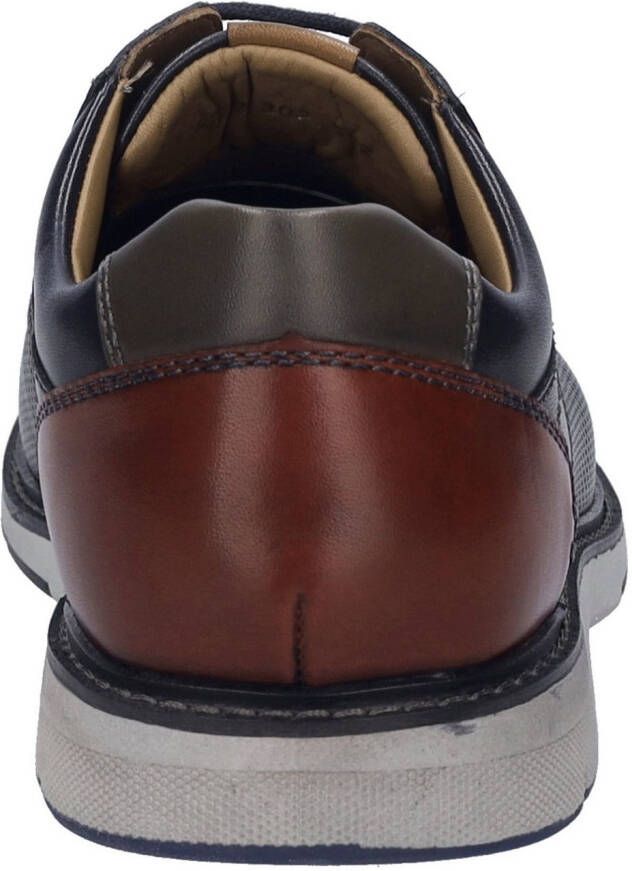Josef Seibel Veterschoenen Stuart 02 comfortabele schoen business schoen sneaker in comfortabele breedte g (breed)
