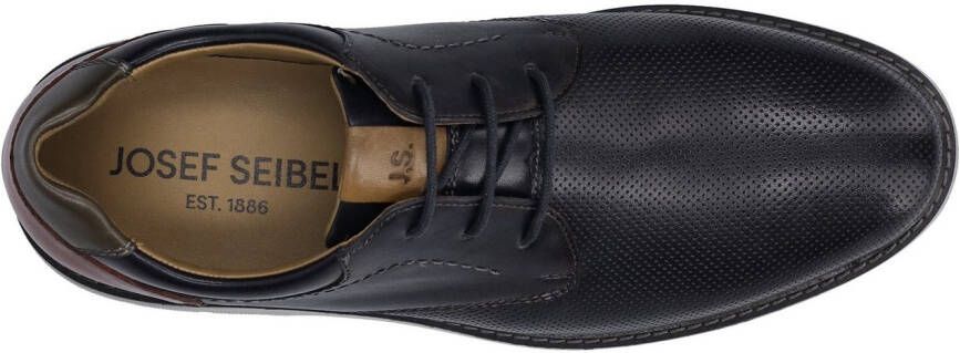 Josef Seibel Veterschoenen Stuart 02 comfortabele schoen business schoen sneaker in comfortabele breedte g (breed)