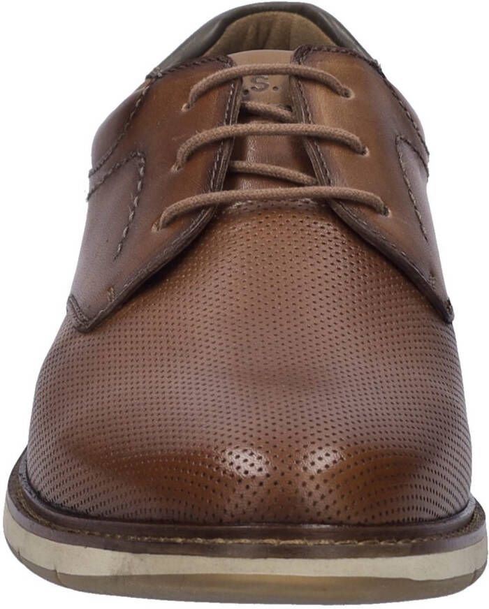 Josef Seibel Veterschoenen Stuart 02 comfortabele schoen business schoen sneaker in comfortabele breedte g (breed)