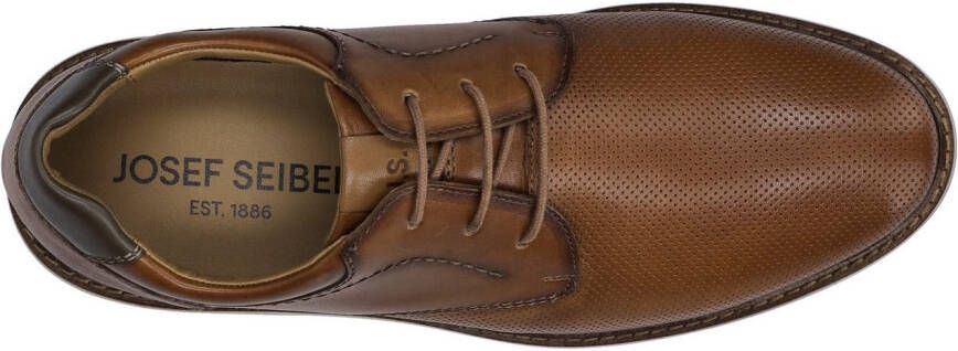 Josef Seibel Veterschoenen Stuart 02 comfortabele schoen business schoen sneaker in comfortabele breedte g (breed)