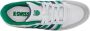 K-Swiss Court Palisades heren sneakers wit groen - Thumbnail 5